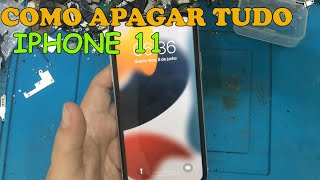 COMO APAGAR TUDO DO IPHONE 11 RESTAURAR DE FABRICA [upl. by Aissyla]