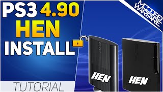 How to Install PS3 HEN on Any PS3 490 or Lower [upl. by Airec]