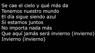 Reik  Invierno con letra [upl. by Honoria386]