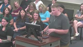 Student demands end to division at Peoria Unified School District meetings [upl. by Annek518]