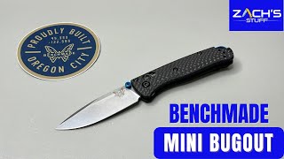 Unboxing  Benchmade Mini Bugout Carbon Fiber amp S90V [upl. by Iredale]