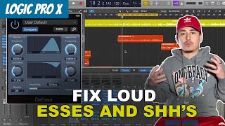 How To Use DeEsser Logic Pro X [upl. by Collbaith]