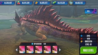 Diplosuchus max feed out Superhybrid Jurrasic world the game [upl. by Eenafit293]