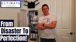 HOME NETWORKING 101 QUICK amp EASY RESIDENTIAL NETWORK PANEL INSTALL AND INSTALLING NETWORK DEVICES [upl. by Meyeroff]