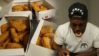 100 CHICKEN NUGGET CHALLENGE [upl. by Naerol]