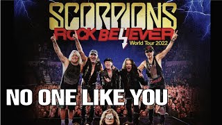 Scorpions  No One Like You live in San Francisco Scorpions2022 RockBelieverTour 🎸 [upl. by Emirej]