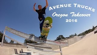 Avenue Trucks Oregon Takeover 2016 [upl. by Aihsekan]