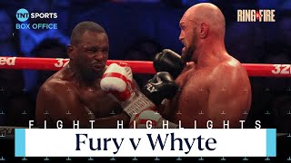 Fury Makes Wembley Roar 🏟️ Tyson Fury v Dillian Whyte Fight Highlights 🔥 FuryUsyk  RingOfFire [upl. by Wey]