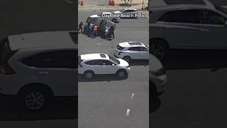 Bystanders help overturned car following crash shorts shortsvideo [upl. by Nonahs]