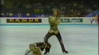 Bestemianova amp Bukin Бестемьянова и Букин URS  1988 European Championship Ice Dancing FDUS CBS [upl. by Notsgnik]