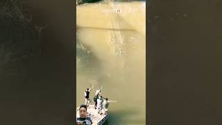 Real crocodile fishing buaya bassfishing boat penampakanbuaya jetski boating buayabesar [upl. by Marlon]