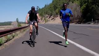 Edward Cheserek Tempo Run Workout Day 5 Teaser [upl. by Miles]