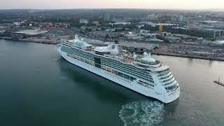 26th July 2024 Cruise day Princess cruises amp Royal Caribbean Ultimate world cruise 4k [upl. by Assyle]