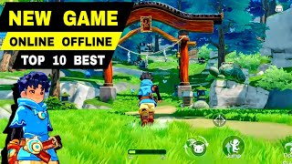 Top 10 Best NEW GAME Android amp iOS  NEW GAME ONLINE amp OFFLINE Games for Mobile [upl. by Aicilanna]