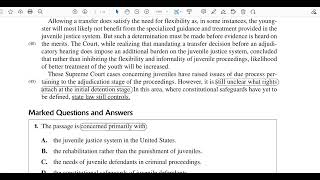 LSAT READING COMPREHENSION LESSON 2 [upl. by Adohr]