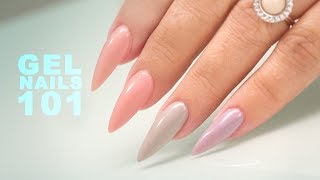 Sculpting Gel Nails  Step by Step Tutorial [upl. by Eseerahs491]