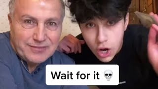 Daddy Chill If you flinch you loose 100  Pranks on Arab Dad  Credit Tiktok Ozikoy [upl. by Yrek663]