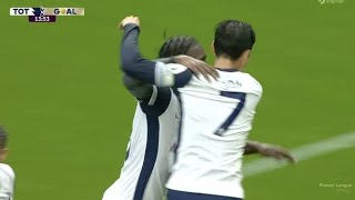 Yves Bissouma Amazing Goal Tottenham Hotspur vs Everton 40 Goals and Extended Highlights [upl. by Luhe]