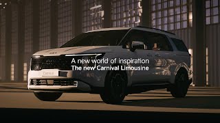 Kia India  A new world of inspiration  The new Carnival Limousine [upl. by Eedrahs]