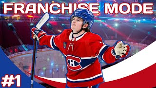 quotA Long Road Aheadquot  1  NHL 24 Montreal Canadiens Franchise Mode [upl. by Elinore204]