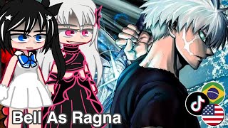 Danmachi react to Bell as Ragna tik Toks english 🇺🇲 and Portuguese 🇧🇷 [upl. by Ruffin79]