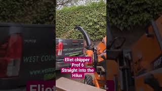 Eliet chipper prof 6 arb chipper mulcher mulchingsolutions machinery reels garden tools [upl. by Hadden]