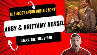 The Incredible Life and Marriage of Conjoined Twins FULL VIDEO of Abby and Brittany Hensel [upl. by Yuille]