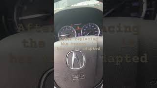 2019 Acura MDX tranny replaced adaptive not learn P287C battery light on car automobile diy fix [upl. by Talyah]