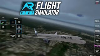 RFS  Real Flight Simulator Pro Gameplay on IOS [upl. by Iborian]