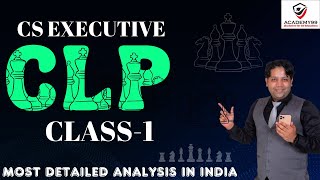 COMPANY LAW CLASS1  CS EXECUTIVE NEW SYLLABUS  BARE ACT ANALYSIS  SECTIONS INTERLINKING [upl. by Nahtnaoj]