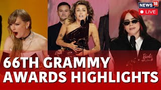 Grammy Awards Highlights  Taylor Swift LIVE  Grammy Awards 2024 LIVE  Grammy Awards Winners [upl. by Setiram]