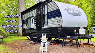 Lakeport Campground Tour 2 [upl. by Hills]