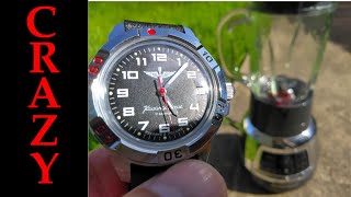 Vostok Komandirskie Review amp Durability Test by Skywind007 世界上最好的手表？Mejor reloj del mundo [upl. by Llehsyar]