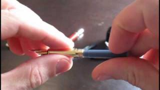 How to replace or insert ink in a fountain pen [upl. by Eigger]