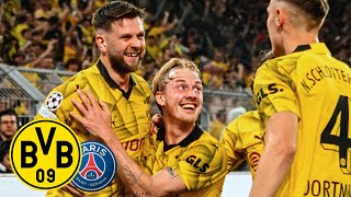 Borussia Dortmund 10 Paris St Germain  All Goals amp Highlights  UEFA Champions League [upl. by Butler74]