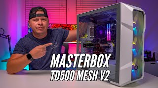 Another Affordable Cooler Master Case  TD500 Mesh V2 [upl. by Meehar]