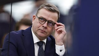 Finnish PM grilled by progressive MEPs over farright alliance [upl. by Baerman]