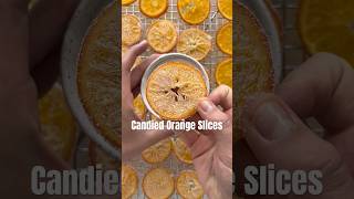 Candied Orange Slices candiedfruit candied holidayrecipes holidaybaking orange recipe [upl. by Winnie659]