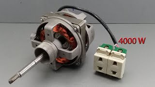 turn a fan into a high power generator 220v 4000w Free Energy [upl. by Vitale]