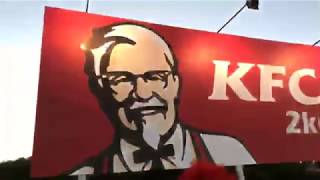 Ronald McDonald VS KFC Sign LIVE [upl. by Hultin]