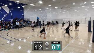 2024 VA JUNIORS vs MVSA single set [upl. by Nolyag]