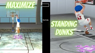 BEST STANDING DUNKS for CENTERS NBA 2K22 CURRENT GEN [upl. by Mattheus315]