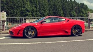 740HP Novitec Rosso Ferrari 430 Scuderia BiCompressor  REVS amp Start Up [upl. by Violeta]