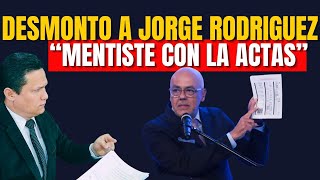 JORGE INTENTÓ DESACREDITAR LAS ACTAS PERO TERMINÓ HACIENDO LO CONTRARIO [upl. by Paff]