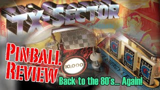 Gottlieb TXSector Pinball Review [upl. by Razaile711]