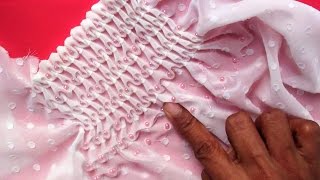 Easy DIY Ideas You Need To Try Beaded Smocking by DIY Stitching  12 [upl. by Araiet276]