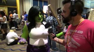 SheHulk Cosplay [upl. by Spain]