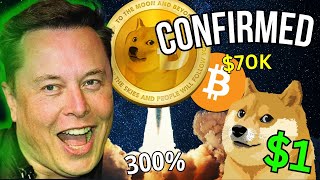 Biggest Dogecoin DOGE Breakout About To Happen [upl. by Trent]