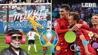 Watch MIKKEL DAMSGAARD score sensational freekick v England 🔥🔥 [upl. by Giovanni709]