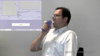 NDD EasyonPC Spirometer  FVC Forced Vital Capacity test [upl. by Strong]